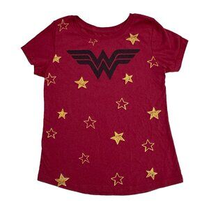 DC Comics Girls Wonder Woman T-Shirt Size Medium (7-8)